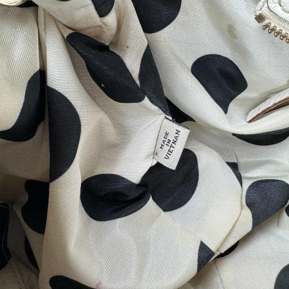 Kate Spade Cream Satchel with Tassels - Picture 13 of 16